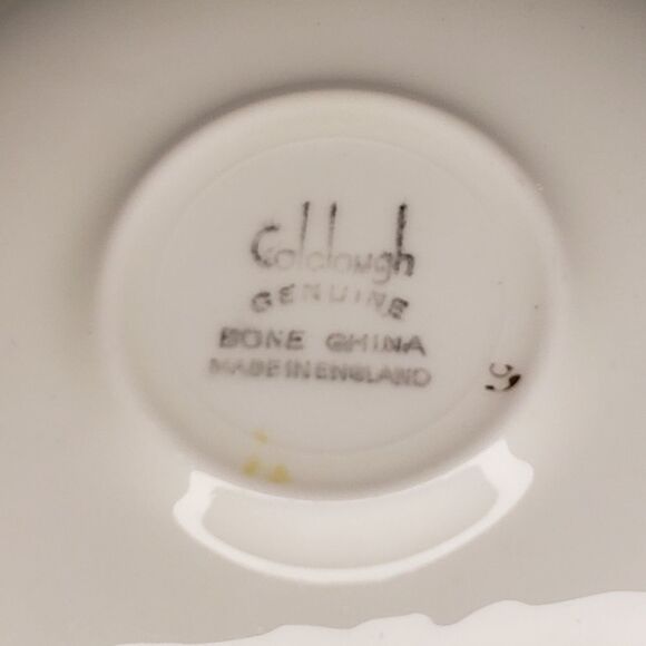 Colclough bone china teacup gold floral daisy - Picture 10 of 13